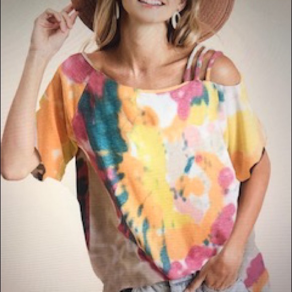 BIBI TIE DYE TOP - Picture 3 of 8